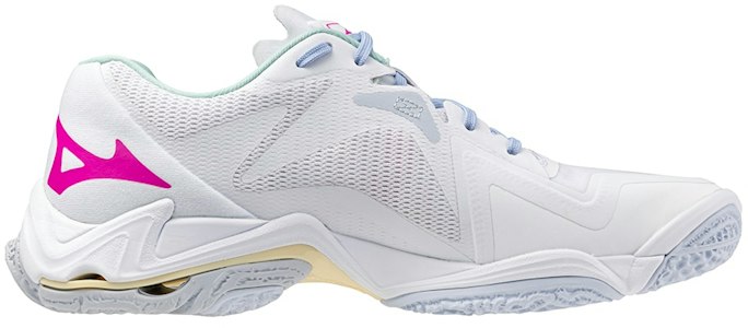 Lookbook Mizuno 舒適百搭 減震防滑 低筒 訓練鞋 男女同款 白色