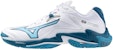 Mizuno Wave Lightning Z8 'Putih Biru Pelaut' V1GA240021