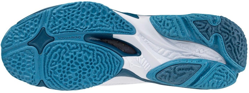 Mizuno Wave Lightning Z8 'Putih Biru Pelaut' V1GA240021 Purchase Mizuno Wave Lightning Z8 'Putih Biru Pelaut' V1GA240021