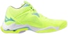 Mizuno Wave Lightning Z8 Mid 'Neo Lime Splish Splash' lelaki sukan kasut V1GA240511