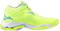 Order Mizuno Wave Lightning Z8 Mid 'Neo Lime Splish Splash' lelaki sukan kasut V1GA240511