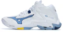 Buy Mizuno Wave Lightning Z8 Mid 'White Bellwether Blue' V1GA240597