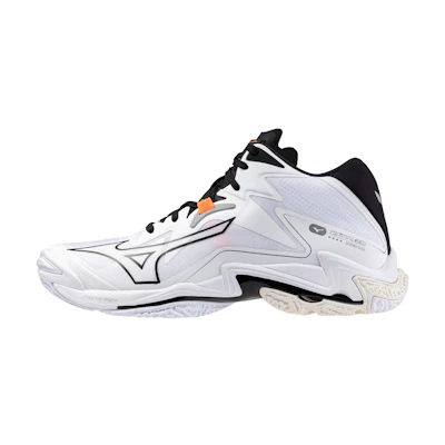 Mizuno Wave Lightning Z8 Mid 'White Black'