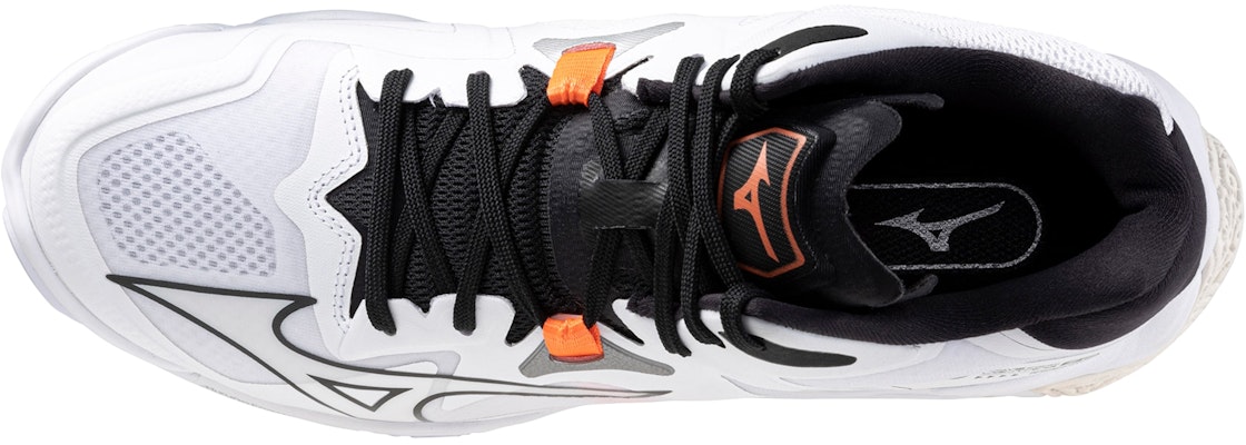 Mizuno Wave Lightning Z8 Mid 'White Black' V1GA240551 Lookbook Mizuno Wave Lightning Z8 Mid 'White Black' V1GA240551