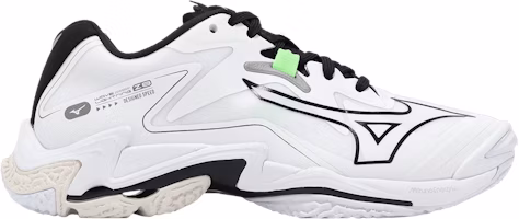 Mizuno Wave Lightning Z8 Wide 'White Black' V1GA240157 Mizuno Wave Lightning Z8 Wide 'White Black' V1GA240157