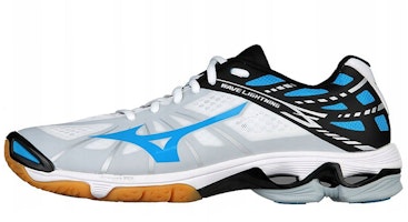 Mizuno Wave Lightning Z 'Comfort Trend White Blue Black' V1GC150025 Mizuno Wave Lightning Z 'Comfort Trend White Blue Black' V1GC150025