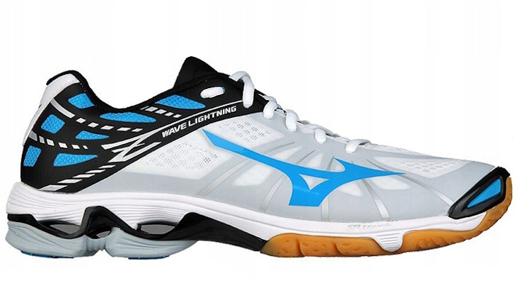 Mizuno Wave Lightning Z 'Tren Kenyamanan Putih Biru Hitam' V1GC150025 Order Mizuno Wave Lightning Z 'Tren Kenyamanan Putih Biru Hitam' V1GC150025