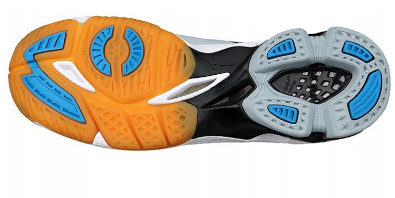 Mizuno Wave Lightning Z 'Tren Kenyamanan Putih Biru Hitam' V1GC150025 Lookbook Mizuno Wave Lightning Z 'Tren Kenyamanan Putih Biru Hitam' V1GC150025