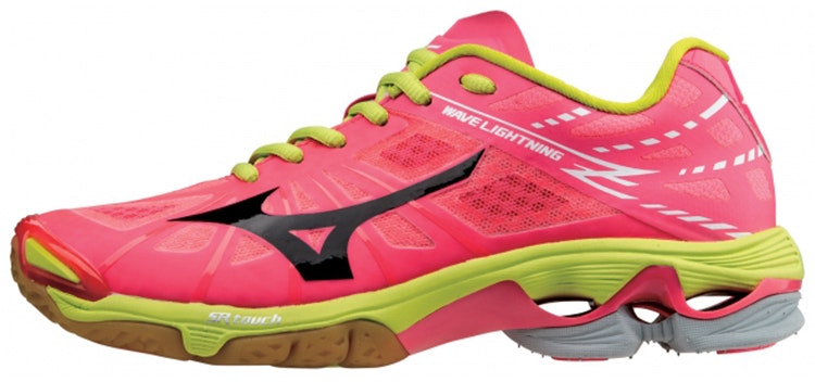 mizuno-wave-lightning-z-lightweight-wear-resistant-volleyball-shoes-pink-black-v1-gc-150066