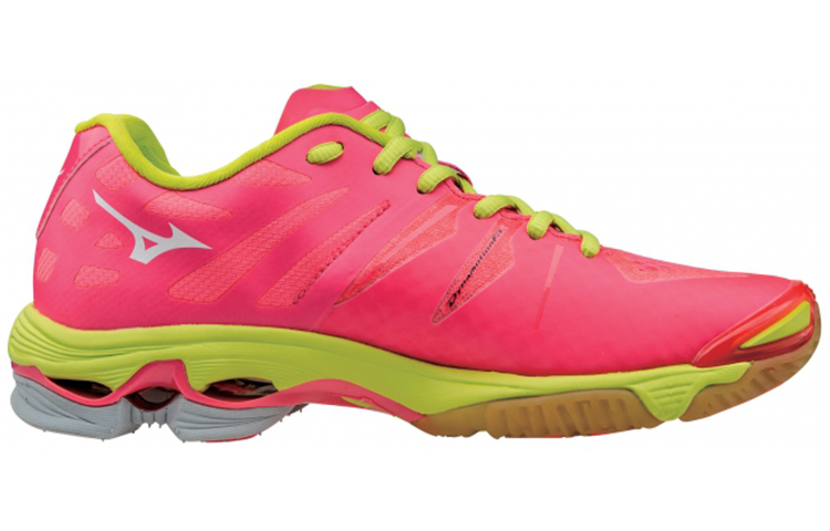 Order Mizuno Wave Lightning Z Lightweight Wear-resistant Volleyball Shoes Pink Black V1GC150066