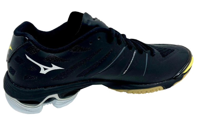 Order Mizuno Wave Lightning Z Leichte Verschleißfeste Volleyballschuhe Schwarz Gelb V1GC150003