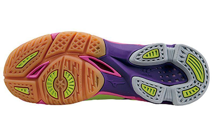 Purchase Mizuno Wave Lightning Z Scarpe da Pallavolo Leggere e Resistenti Verde Viola V1GC150069