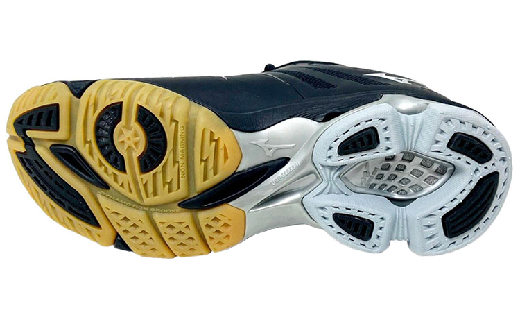 Purchase Mizuno Wave Lightning Z Leichte Verschleißfeste Volleyballschuhe Schwarz Gelb V1GC150003