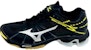 Kasur Lightning Z Mizuno Ringan Kasut Bola Tampar Hitam Kuning Tahan Haus V1GC150003