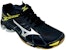Kasur Lightning Z Mizuno Ringan Kasut Bola Tampar Hitam Kuning Tahan Haus V1GC150003
