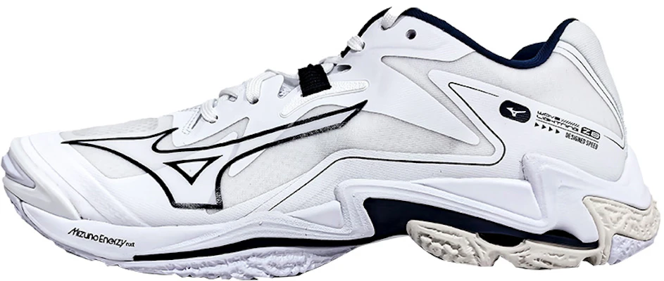 Mizuno Wave Lightning Z Scarpe Basse da Allenamento - Antiscivolo e Supportive. V1GA240061 White/Blue Buy Mizuno Wave Lightning Z Scarpe Basse da Allenamento - Antiscivolo e Supportive. V1GA240061 White/Blue