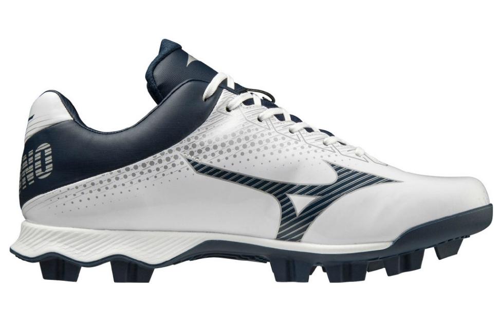 Order Mizuno Wave LightRevo ''Wit Navy'' 11GP222114