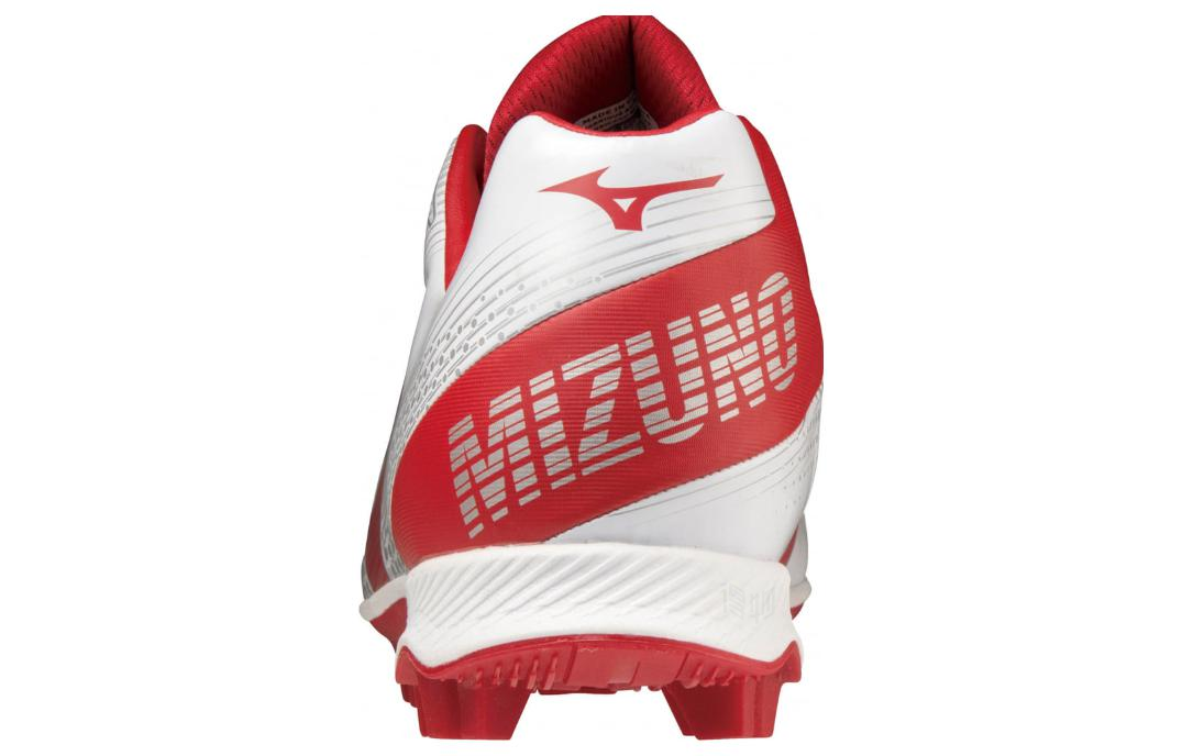Shop Mizuno Wave LightRevo ''Wit Rood'' 11GP222162