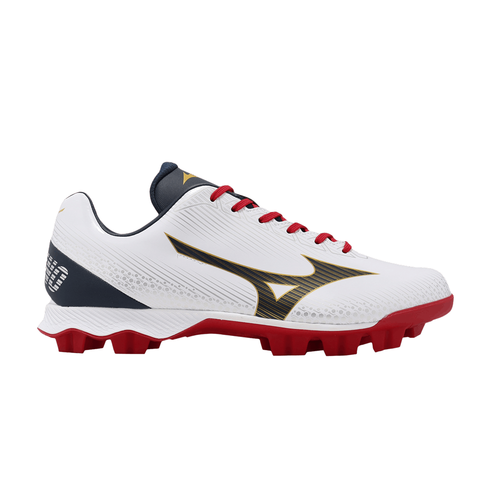 Mizuno Wave Lightrevo Wide 'White Red' 11GP222130