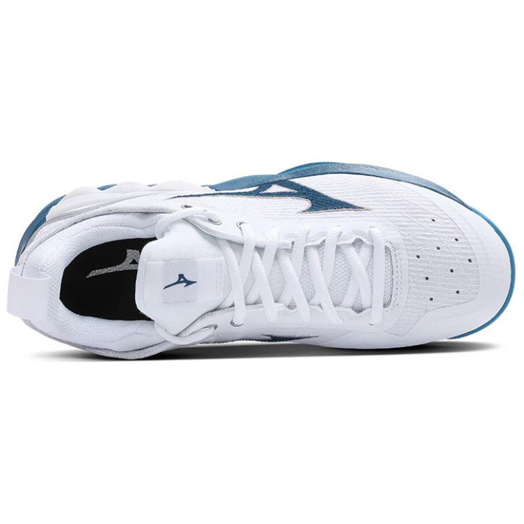 Lookbook Mizuno Wave Luminous 2 'Blanco Azul Marino' V1GA212086