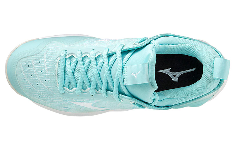 Lookbook Mizuno Wave Luminous 2 Nb 低筒 籃球鞋 女款 藍白