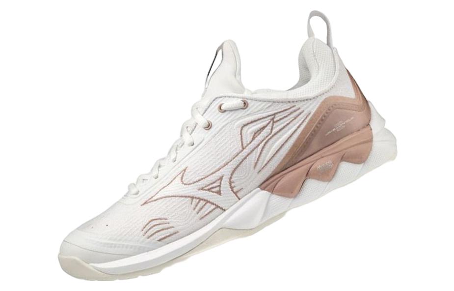 Order Mizuno Wave Luminous 2 防滑耐磨 低筒運動排球鞋 女款 白藕
