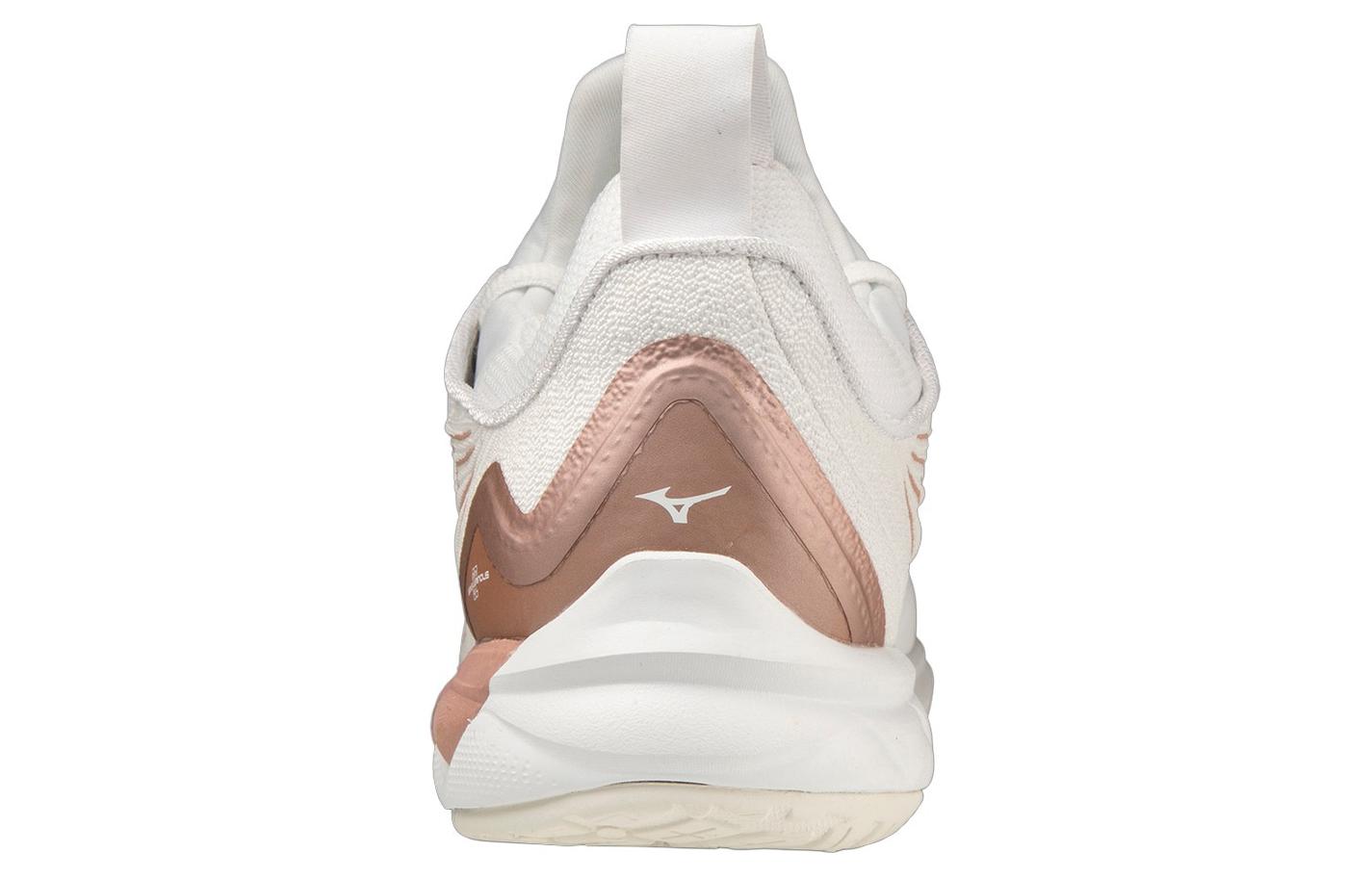 Lookbook Mizuno Wave Luminous 2 防滑耐磨 低筒運動排球鞋 女款 白藕