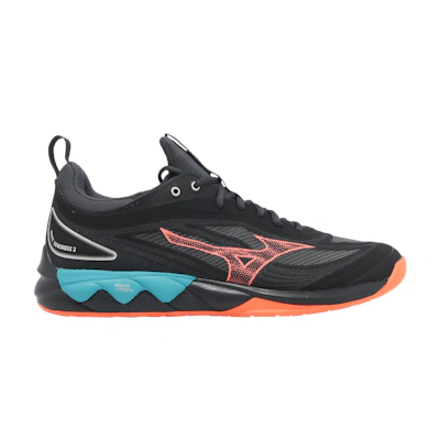 Mizuno Wave Luminous 3 'Black Neon Flame'