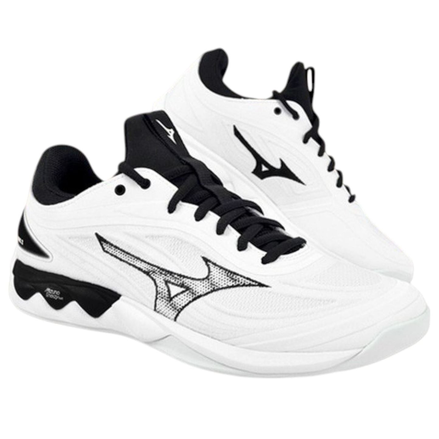 Shop 美津浓 Wave Luminous 3 宽版 ''白黑'' V1GA242151