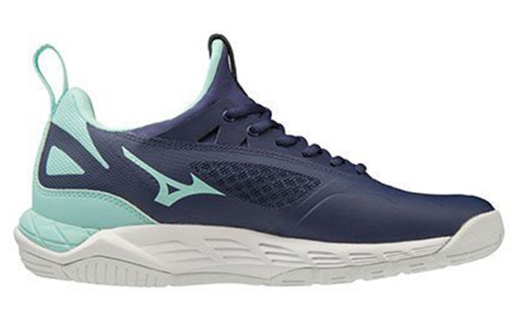 Order Mizuno Wave Luminous Unisex 透氣耐磨 排球訓練鞋 男女款 藍白
