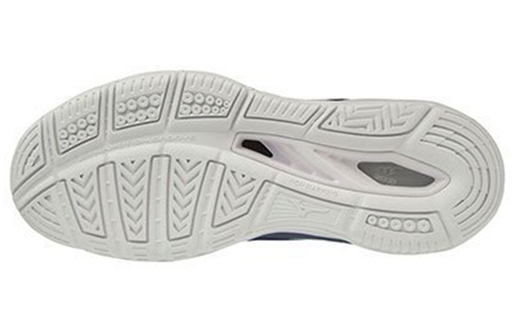 Shop Mizuno Wave Luminous Unisex 透氣耐磨 排球訓練鞋 男女款 藍白