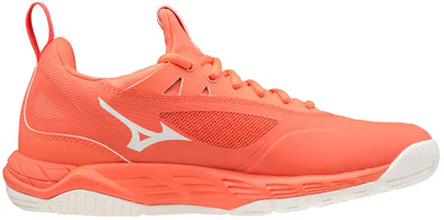 Order Mizuno Wave Luminous 男女透氣防滑耐磨羽毛球鞋 橙