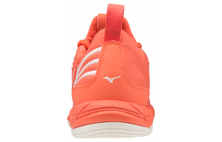 Shop Mizuno Wave Luminous 男女透氣防滑耐磨羽毛球鞋 橙