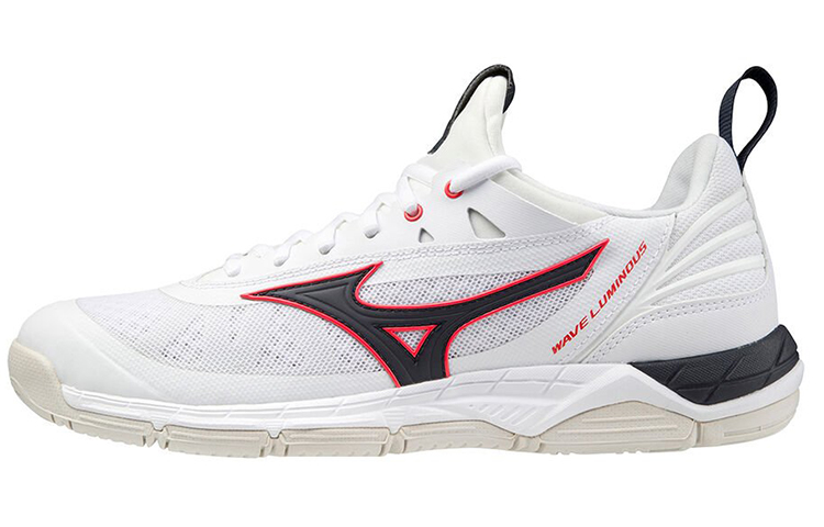 Mizuno Wave Luminous 'White Ignition Red' V1GA182065