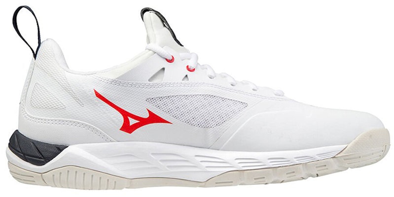 Mizuno Wave Luminous 'White Ignition Red' V1GA182065 Order Mizuno Wave Luminous 'White Ignition Red' V1GA182065