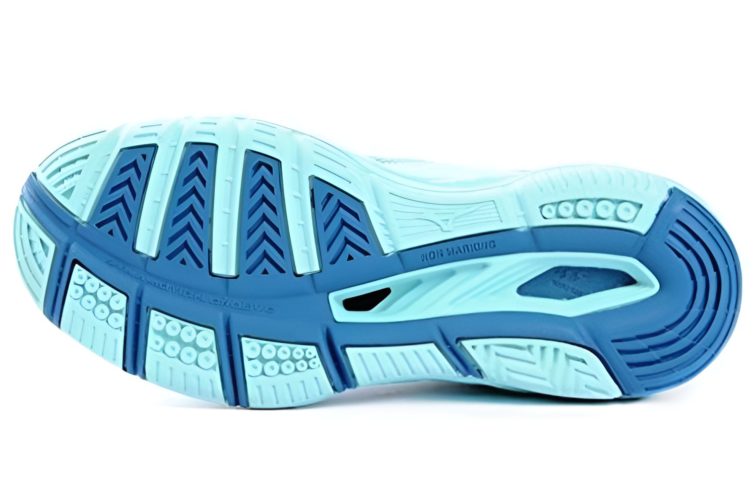 Shop Mizuno Wave Luminous 低筒耐磨排球鞋 女款 藍色