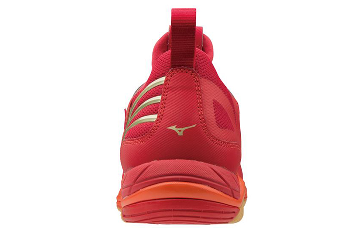 Shop Mizuno Wave Luminous Unisex 減震防滑耐磨 低筒 排球鞋 男女同款 紅色