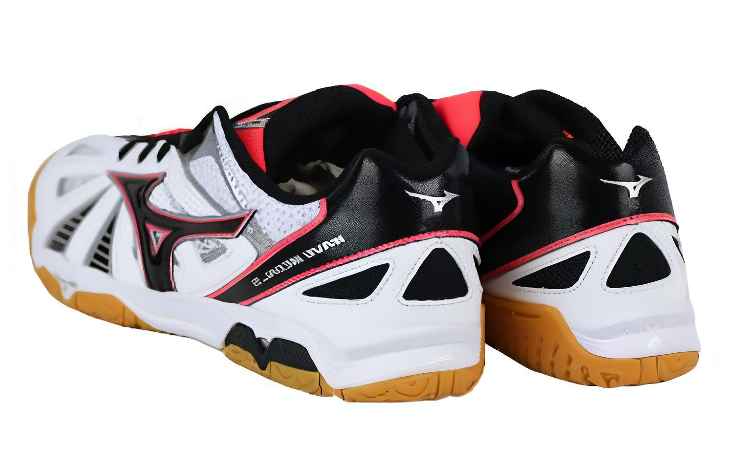 Order Mizuno Wave Medal 5 'Putih Hitam' Sepatu Olahraga 81GA151527