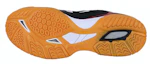 Shop Mizuno Wave Medal 5 減震防滑乒乓球鞋 男女同款 白黑