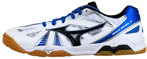 Mizuno Wave Medal 5 'White Blue' 81GA151514 Mizuno Wave Medal 5 'White Blue' 81GA151514