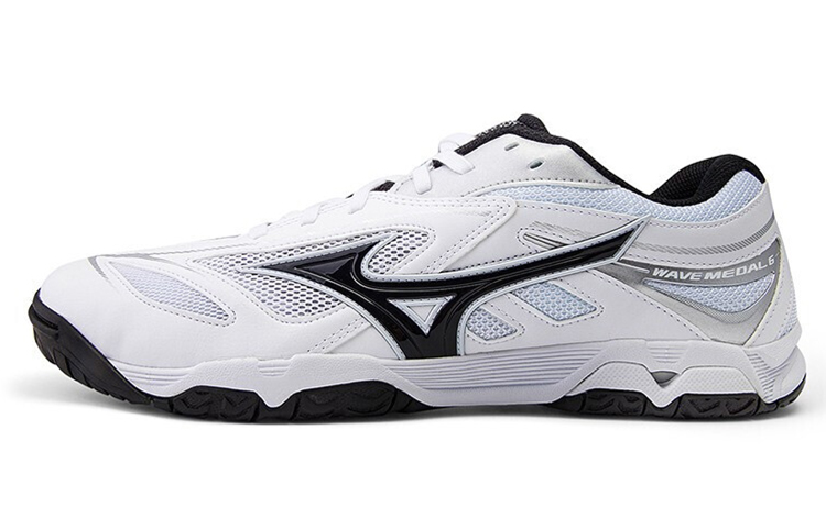 Buy Mizuno Wave Medal 6 透氣耐磨防滑乒乓球鞋 男女同款 黑白