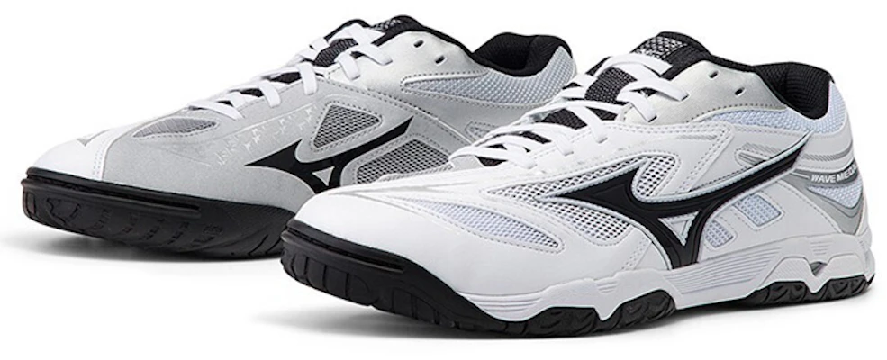 Mizuno Wave Medal 6 透氣耐磨防滑乒乓球鞋 男女同款 黑白 Order Mizuno Wave Medal 6 透氣耐磨防滑乒乓球鞋 男女同款 黑白