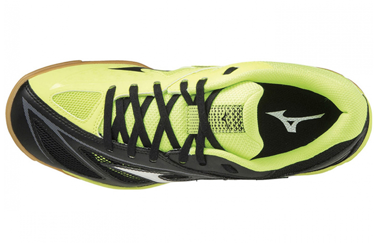 Lookbook Mizuno Wave Medal 6 'Negro Blanco Amarillo' 81GA191547