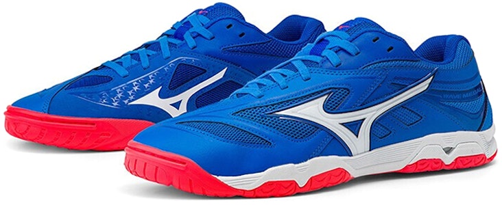 Mizuno Wave Medal 6 耐磨防滑輕便乒乓球鞋 藍 Order Mizuno Wave Medal 6 耐磨防滑輕便乒乓球鞋 藍