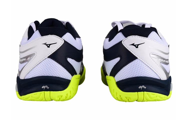 Shop ミズノ ウェーブメダル6 ネイビー/ホワイト 81GA191514