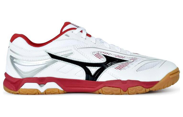 Order Mizuno Wave Medal 6 'Putih Merah Hitam' Sepatu Olahraga 81GA191509