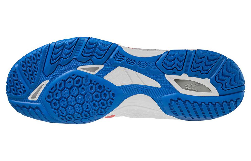 Purchase Mizuno Wave Medal 6 減震防滑乒乓球鞋 男女同款 白紅藍