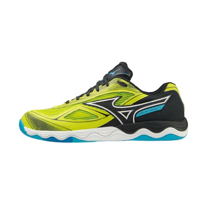Mizuno Wave Medal 7 'Yellow Black Light Blue'
