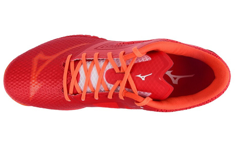 Lookbook Mizuno Wave Medal Rise 'Merah Ping Pong' 81GA200162