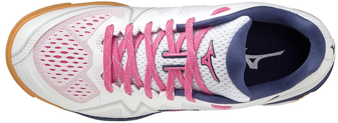 Mizuno Wave Medal Rise 'White Blue Pink' 81GA211064 Lookbook Mizuno Wave Medal Rise 'White Blue Pink' 81GA211064